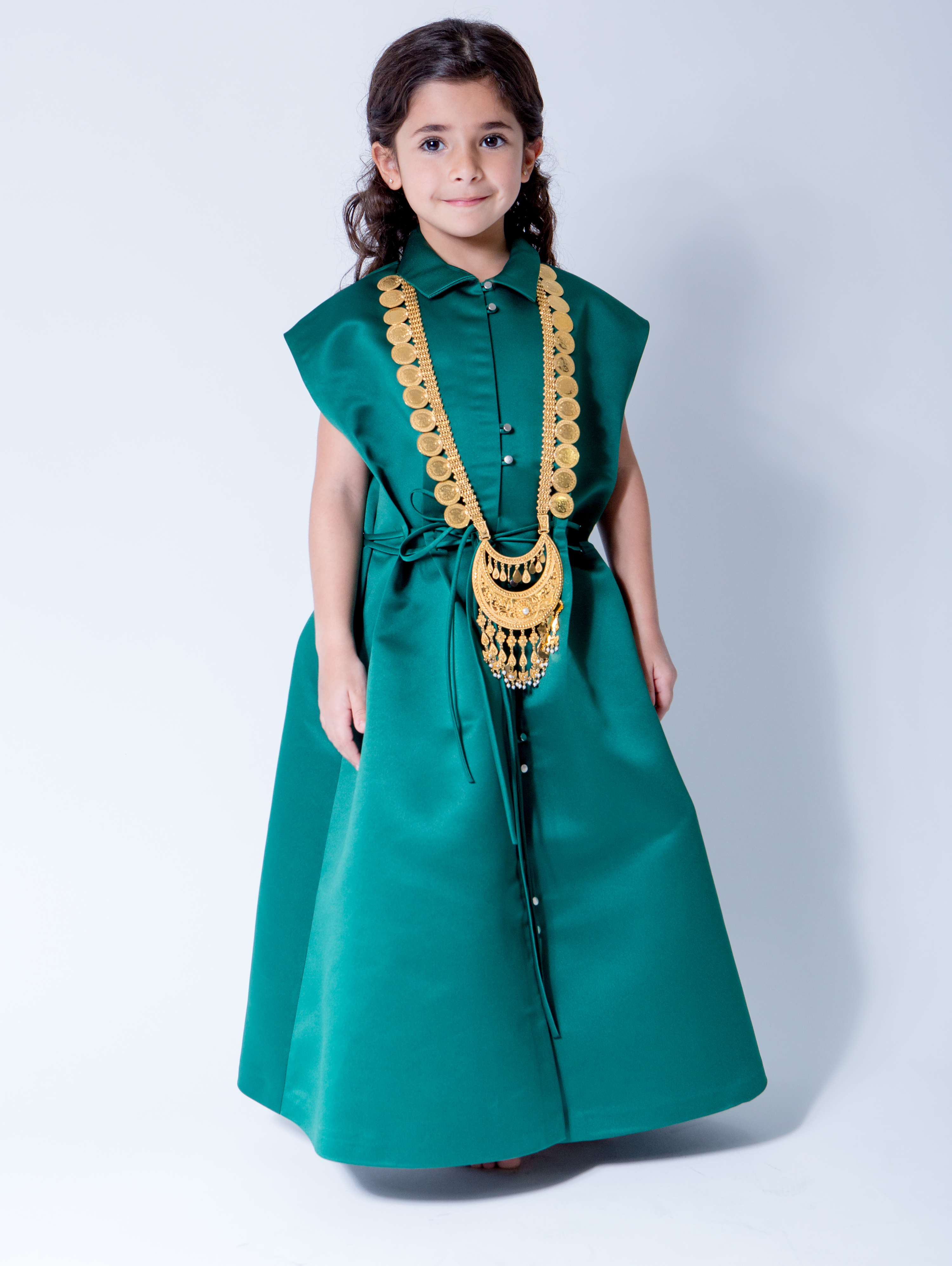 IAMMAI - Green Kaftan 